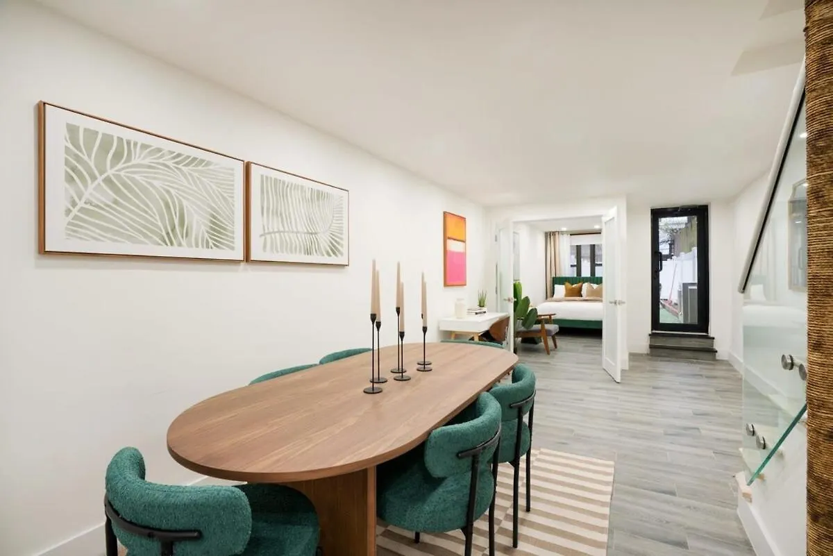 شقة 317-1D New 2Br Duplex Wd Private Backyard نيو يورك