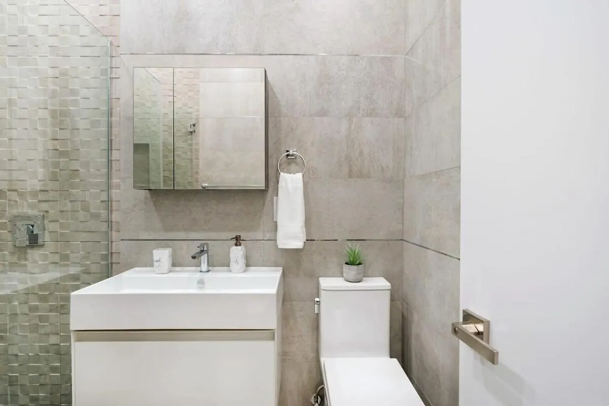شقة 317-1D New 2Br Duplex Wd Private Backyard نيو يورك